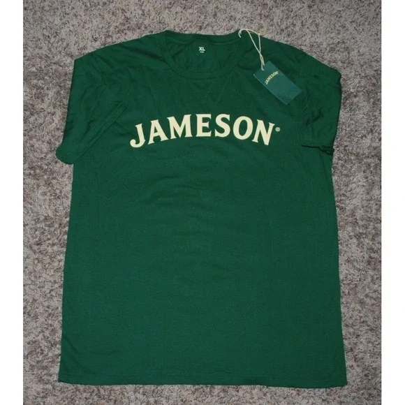 Jameson Irish Whiskey Green T‑Shirt – Men's XL – NEW - Picture 1 of 2